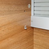 Roll up Door Gun Cabinet Treasure Chest 18X24.8X11.8" Garage Storage Man's Cove 21403