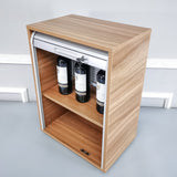 Roll up Door Gun Cabinet Treasure Chest 18X24.8X11.8" Garage Storage Man's Cove 21403