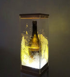 LED Snow Bottle Glorifier Liquor Wine Cold Cool Beer Display Stand Rack Bar Show Fall Scene Brand