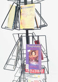 Greeting Card Rack Display Stand Shelf Wire Metal CDDVD Book Brochure Literature