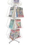 Greeting Card Rack Display Stand Shelf Wire Metal CDDVD Book Brochure Literature