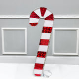 Christmas Candy Cane Indoor Outdoor Lighted Yard Sign Rope Light 110V 21782