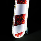 Christmas Candy Cane Indoor Outdoor Lighted Yard Sign Rope Light 110V 21782