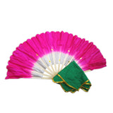 Dance Fan & Handkerchief Set Octagonal Towel Cloth Dongbei Yangge Handkerchief 21847
