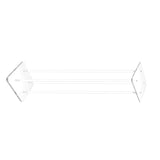 6X6X36" Clear Riser Acrylic Transparent Plexiglass Pedestal Table Display Podium 2X10136-6X6"+4X10135-36"