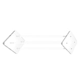 9X9X24" Clear Riser Acrylic Transparent Plexiglass Pedestal Table Display Podium 2X10136-9X9"+4X10133-24"