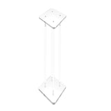 9X9X30" Clear Riser Acrylic Transparent Plexiglass Pedestal Table Display Podium 2X10136-9X9"+4X10135-30"