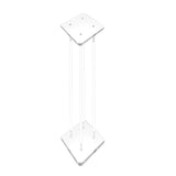 9X9X30" Clear Riser Acrylic Transparent Plexiglass Pedestal Table Display Podium 2X10136-9X9"+4X10135-30"