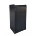 Restaurant Trash Bin Fast Food Garbage Receptacle Tray Holder Up To 36 Gallons 119232-BLACK