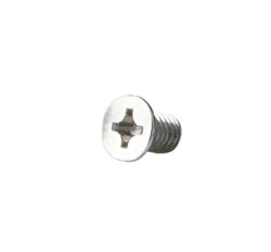 100PK M3 X 4mm Pitch 0.5mm - Phillips Flat Head Machine Screw (Countersunk) Carbon Steel Nickel Plat