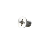 100PK M3 X 4mm Pitch 0.5mm - Phillips Flat Head Machine Screw (Countersunk) Carbon Steel Nickel Plat