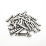 25PK M8X40mm Phillips Flat Head Machine Screw (Countersunk) Carbon Steel