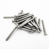 25PK M8X70mm Phillips Flat Head Machine Screw (Countersunk) Carbon Steel