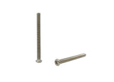 100PK M3 X 45mm Phillips Flat Head Machine Screw (Countersunk) Carbon Steel