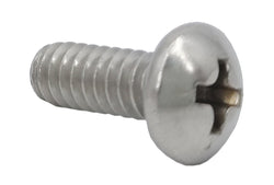 10-24*1/2" 100PK Machine Screws English Pan Head Philips Drive Cross Stainles