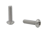 10-24*3/4" 100PK Machine Screws English Pan Head Philips Drive Cross Stainles
