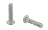 10-24*3/4" 100PK Machine Screws English Pan Head Philips Drive Cross Stainles