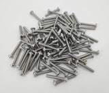 10-24*1-1/4" 100PK Machine Screws English Pan Head Philips Drive Cross Stainl