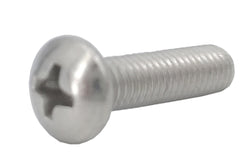 10-32*3/4" 100PK Machine Screws English Pan Head Philips Drive Cross Stainles