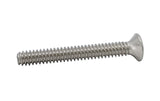 6-32*1-1/8" 100PK Machine Screws English Flat Head Philips Drive Cross Stainl