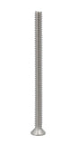6-32*2" 100PK Machine Screws English Flat Head Philips Drive Cross Stainless
