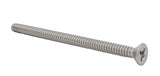 6-32*2" 100PK Machine Screws English Flat Head Philips Drive Cross Stainless