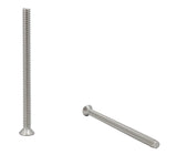 6-32*2" 100PK Machine Screws English Flat Head Philips Drive Cross Stainless
