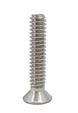 10-24*1" 100PK Machine Screws English Flat Head Philips Drive Cross Stainless