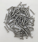 10-24*1-1/8" 100PK Machine Screws English Flat Head Philips Drive Cross Stain