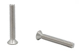 10-24*1-1/4" 100PK Machine Screws English Flat Head Philips Drive Cross Stain