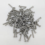 10-24*1-1/4" 100PK Machine Screws English Flat Head Philips Drive Cross Stain