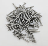 10-24*1-3/8" 100PK Machine Screws English Flat Head Philips Drive Cross Stain