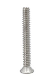 10-24*1-1/2" 100PK Machine Screws English Flat Head Philips Drive Cross Stain