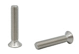 10-32*1" 100PK Machine Screws English Flat Head Philips Drive Cross Stainless