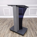 28 Wide Podium Pulpit Lectern on Wheels Church Worship Wedding Funeral Home 451