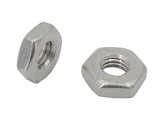 #5-40 Hex Nu Stainless Steel 18-8, Machine Thread 6100