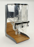 CEREAL/SNACK DISPLAY STAND ONLY FOR (2) 6"X18" (06108TR-MBS) GRAVITY BINS 700010
