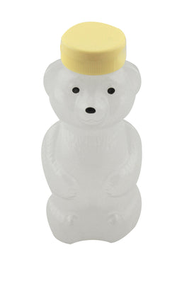 CASE OF (300) BOTTLES,BEAR,12-OZ,REFILL,W/LID 700034