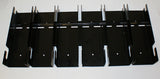 24" WALL HANGING BRACKET SYSTEM FOR 4" TF GRAVITY BINS, BLACK, WALL MOUNT 700057