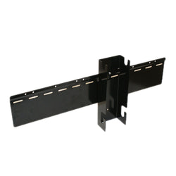 24" WALL HANGING BRACKET SYSTEM FOR 4" TF GRAVITY BINS, BLACK, WALL MOUNT 700057