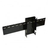 24" WALL HANGING BRACKET SYSTEM FOR 6" TF GRAVITY BINS, BLACK, WALL MOUNT 700058