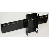 24" WALL HANGING BRACKET SYSTEM FOR 6" TF GRAVITY BINS, BLACK, WALL MOUNT 700058