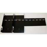 24" WALL HANGING BRACKET SYSTEM FOR 6" TF GRAVITY BINS, BLACK, WALL MOUNT 700058