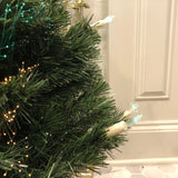 Pre-lit Artificial 3' Christmas Tree | Includes Lighted Basket Base, Fibre Glass Lights and Candles