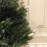 Pre-lit Artificial 3' Christmas Tree | Includes Lighted Basket Base, Fibre Glass Lights and Candles