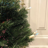 Pre-lit Artificial 3' Christmas Tree | Includes Lighted Basket Base, Fibre Glass Lights and Candles