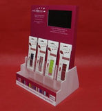 Display, Instant Nail Display with LCD Nail Polish Cosmetic Lotion Display 11038